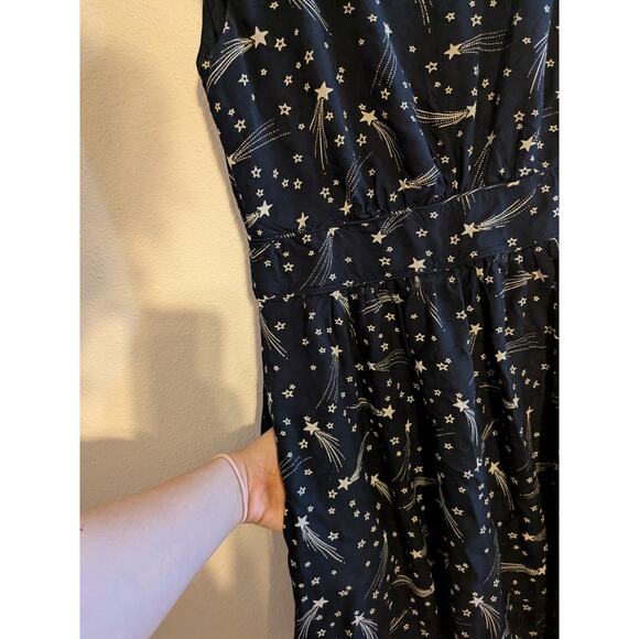 Emily and fin star dress size L fit and flare shooting star space teacher - Picture 6 of 9